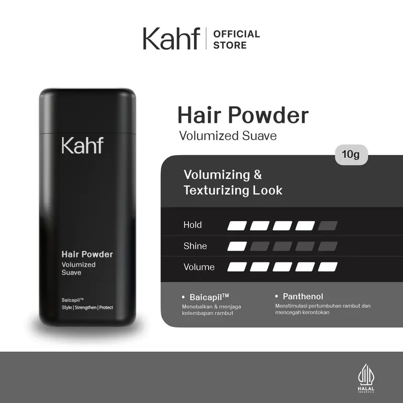 KAHF HAIR POWDER VOLUMIZED SUAVE 4