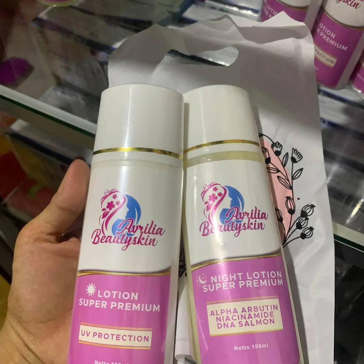 Hb Avrilia Body Lotion - Perawatan Kulit Tangan - Pencerah, Hand Memutihkan Mencerahkan Melembutkan Tubuh Bodylotion