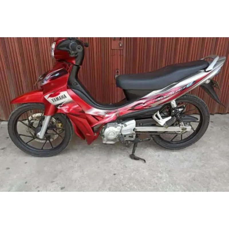 Striping original motor Jupiter Z Burhan Burung Hantu Tahun 2009 Aksesoris 7