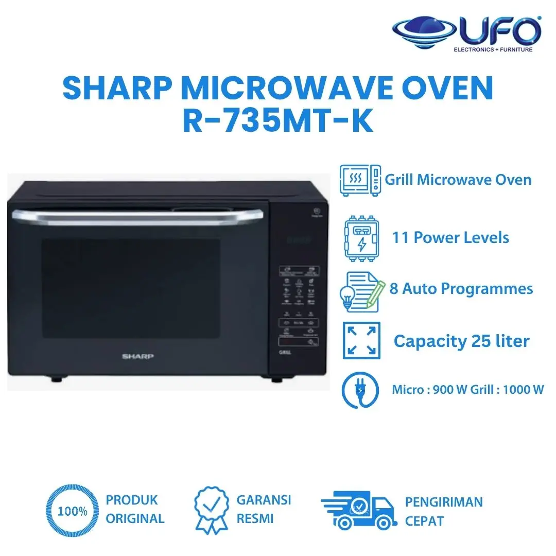Sharp Microwave Oven R-735MT-K