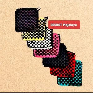 (20pcs)Cempal Anti Panas Tebal Kuat kokoh Pemegang Panci Wajan Panas UK 18x18 cm