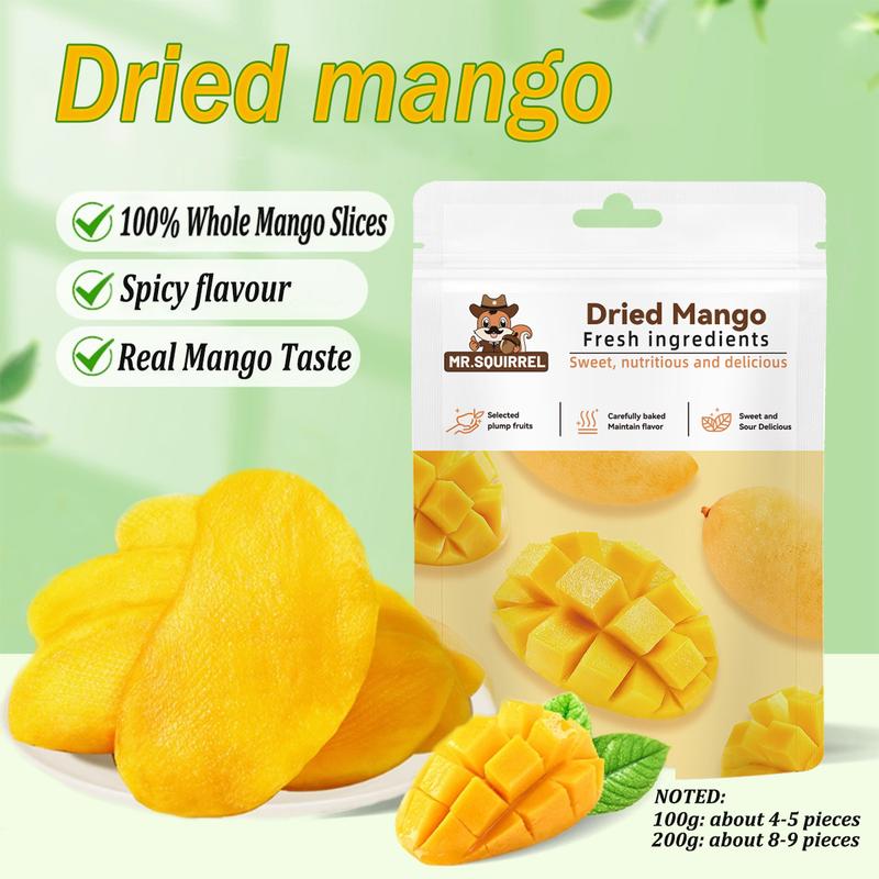 【HotSale】Dried Mangos With Salt And Chili DELICIOUS Mr Squirrel ...