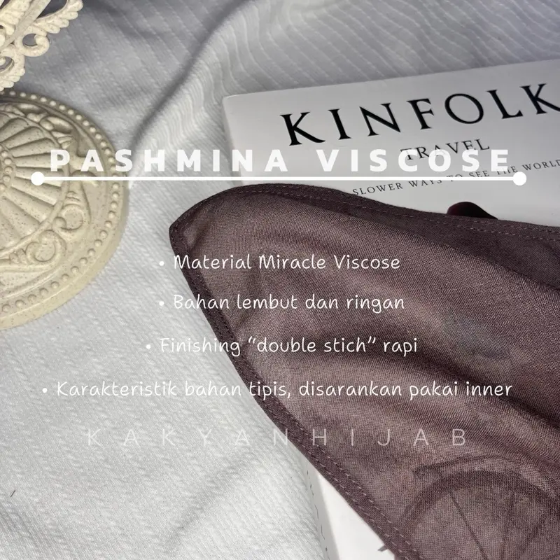 Pashmina Viscose Premium | Pashmina Arabian Voile Shawl 5