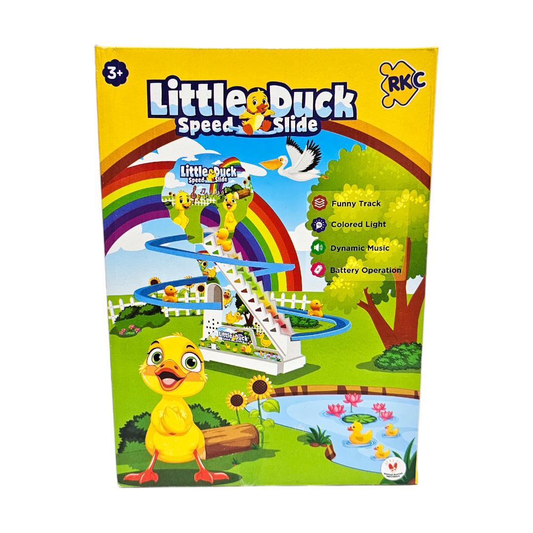 Mainan Anak Bebek Naik Tangga Little Duck 4 Bebek Bisa Nyala Lampu Dan Ada Musik