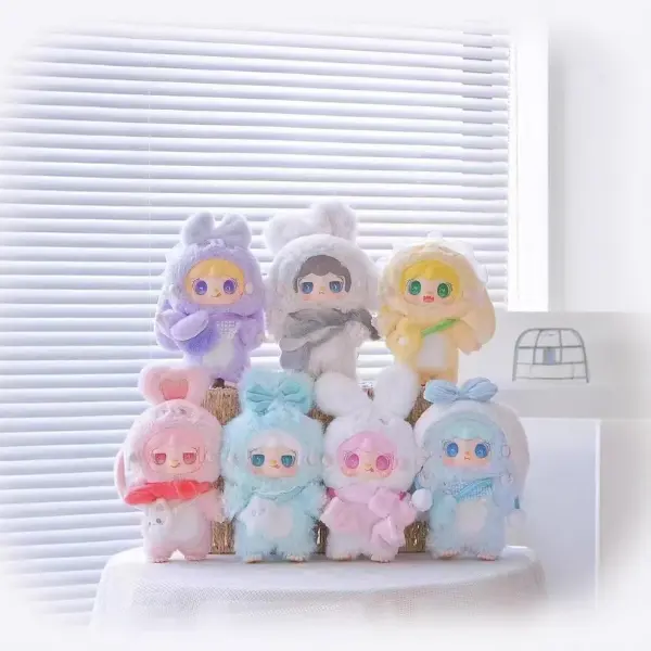 [Yooki] Oxygen 3rd Gen Warm Bunny Plush Blind Box | Koleksi Boneka Kelinci Imut | Kotak Misteri Eksklusif | Hadiah Unik & Gantungan Lucu 0