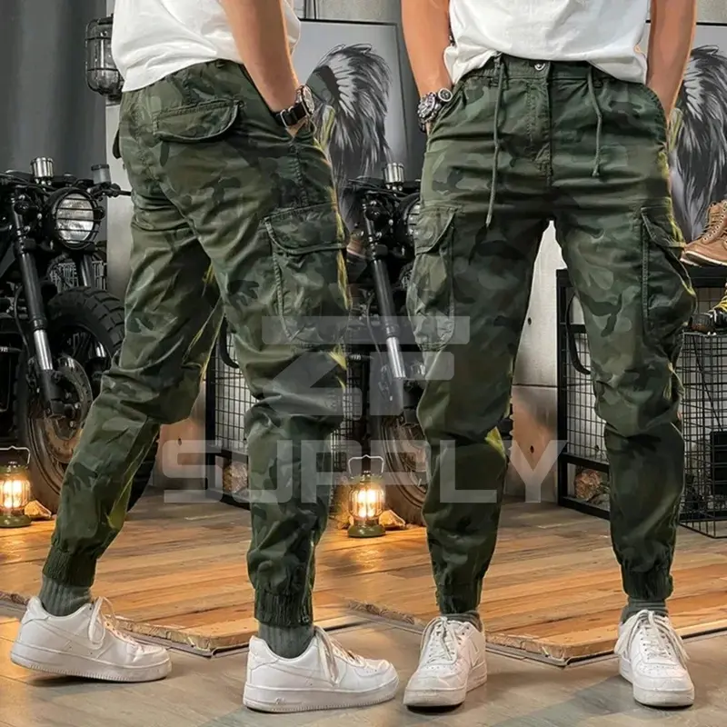 CELANA PANJANG CARGO LORENG COMBAT CARGO PANTS OUTFIT CELANA PRIA DEWASA Style Slimfit Katun twill combed Keren Nyaman Outdoor Kain Army Karet Distro Tactical 0