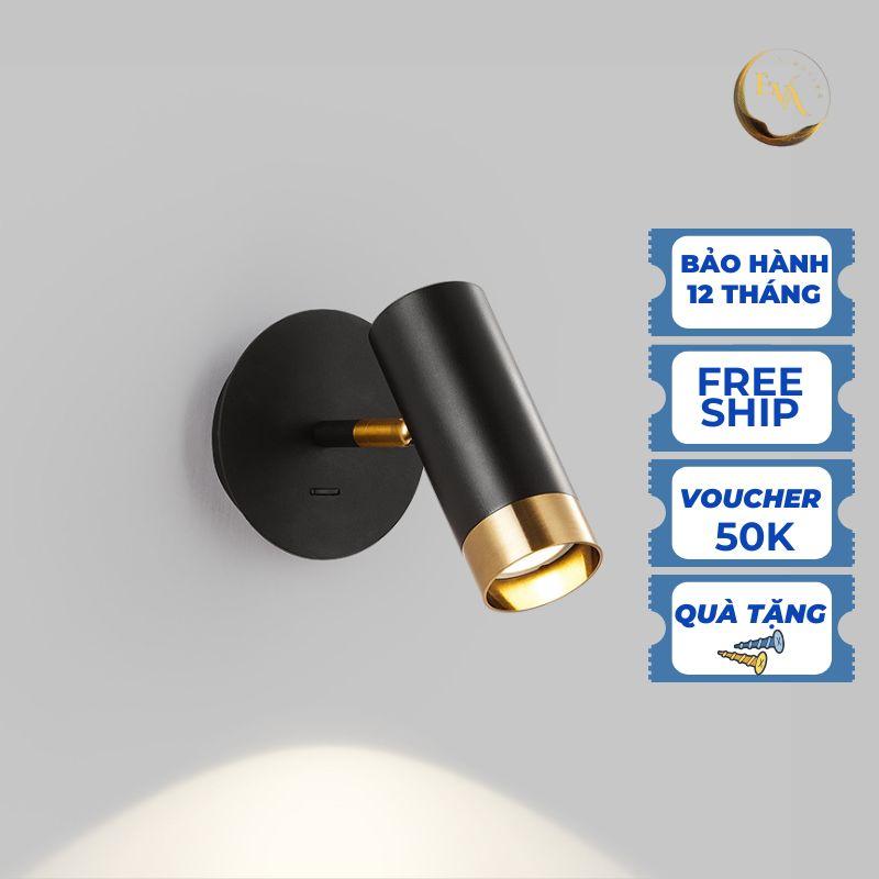 Đèn soi tranh 1 bóng công suất 3W AP8110-1 BK