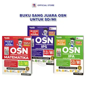 Buku OSN SD Matematika IPA IPS / Buku Sang Juara OSN Matematika dan Sains IPA IPS SD/MI Kurikulum Merdeka / GIRI UTAMA - GU