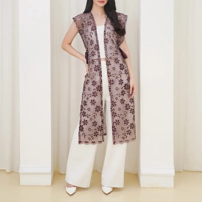 [Shylo] Raya Collection - Calla Vest Outer / Vest Outer Brukat / Tule Brukat