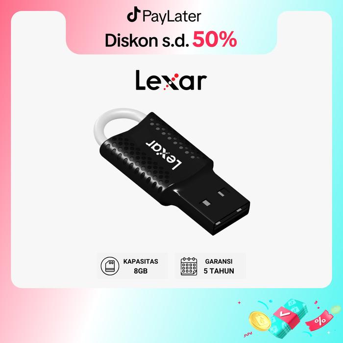 Gambar Lexar Flashdisk JumpDrive V40 USB 2.0 Flash Drive - 8GB dari Lexar Indonesia Kota Administrasi Jakarta Pusat Tokopedia