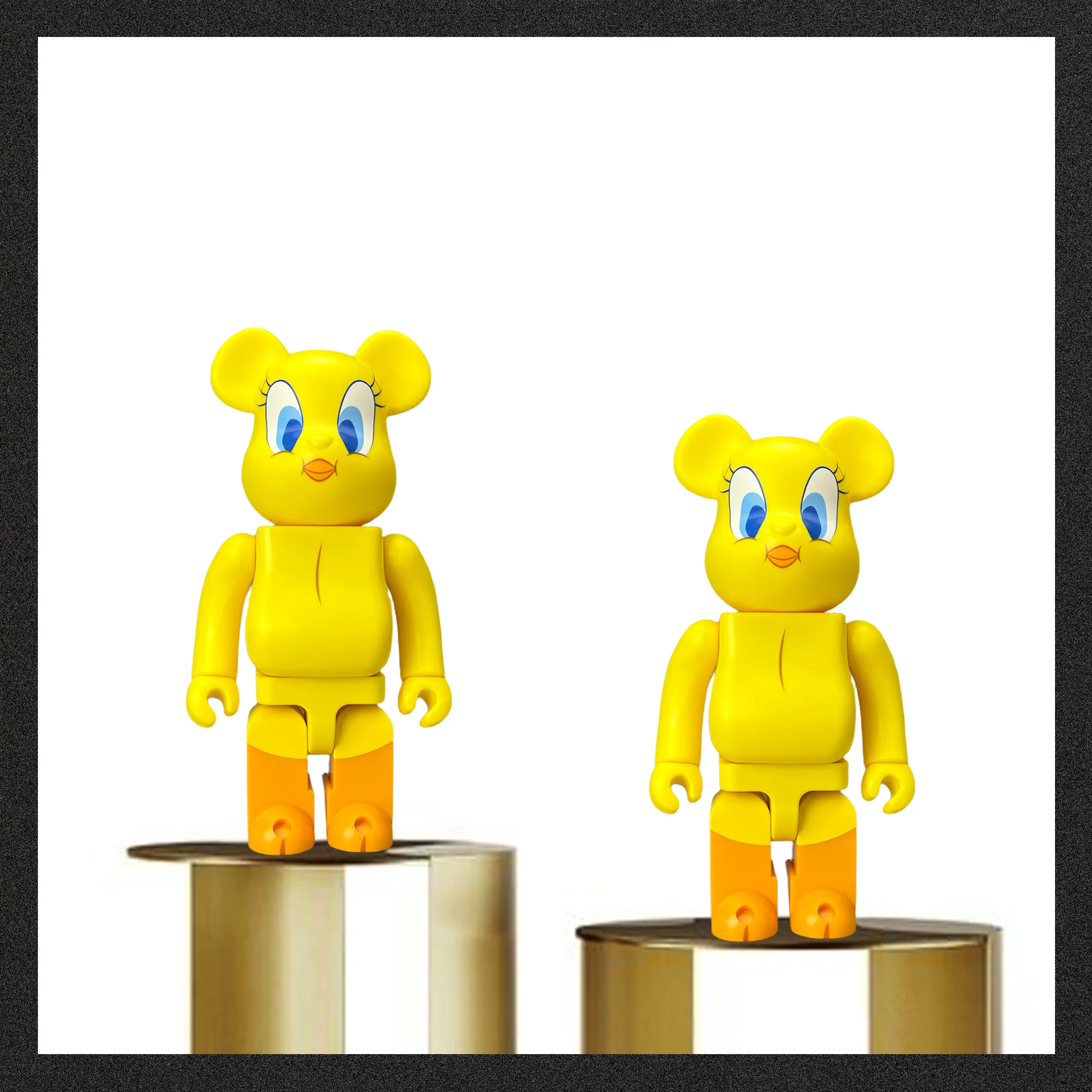 UK3018 Bearbrick's Tweety Bird (Looney Tunes)