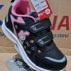 Sepatu sekolah anak perempuan wanita formal karakter melody lucul Lalakustore fleksibel Fashion