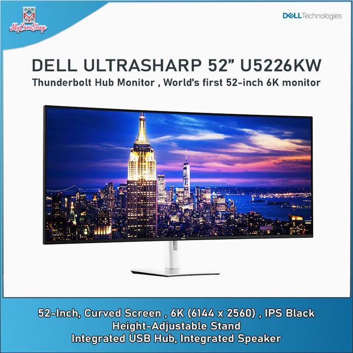 Monitor Dell 51 Polegadas Jual DELL ULTRASHARP U5226KW 52