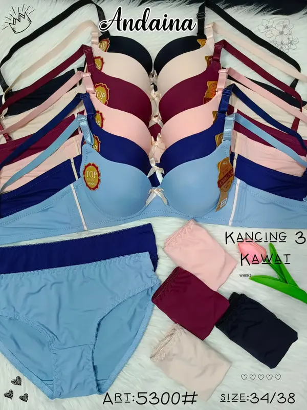 LINGERIE EXTRA JUMBO- BRA SET 9/ bra set yang cantik dan cocok banget buat wanita yang memakai nya 8