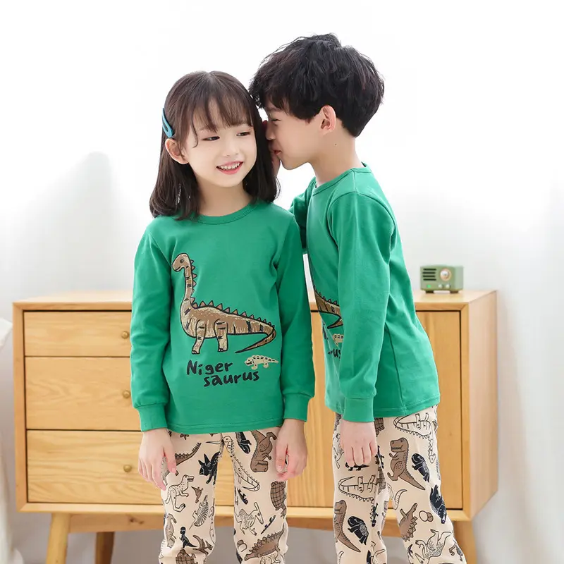 BIG SALE 11.11 BAJU TIDUR ANAK DINOSAURUS NIGERSAURUS UNTUK ANAK 2-10 TAHUN BISA COD 2