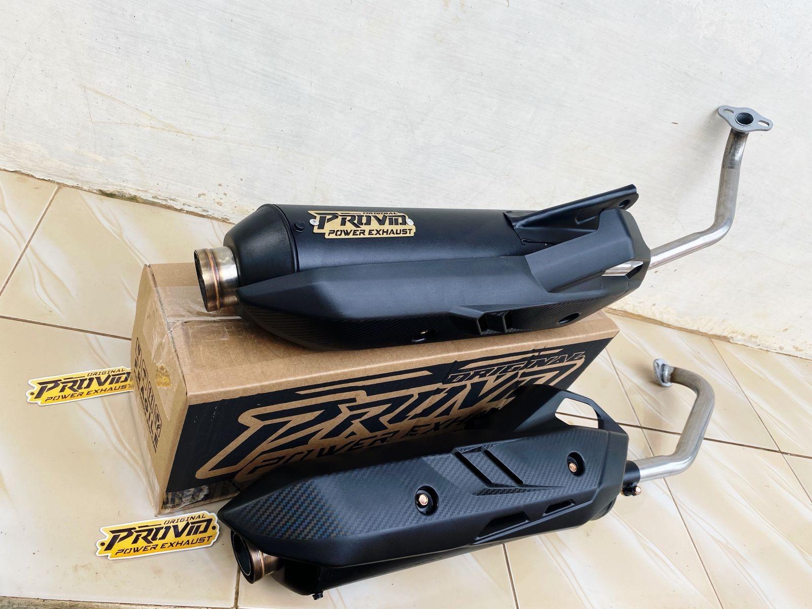 Knalpot Original PROVID POWER EXHAUST tipe MS pro motor Beat vario n max pcx Aerox Mio dll