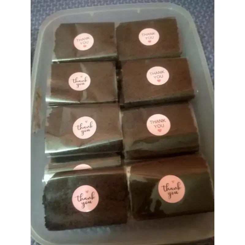 AliMaMa - PLASTIK KUE BASAH (100 PCS)- Plastic Risol Risoles Dadar Gulung Lemper OPP Gorengan Selembar Selapis Lem Seal Murah Medan Kitchenware 6