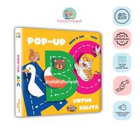 Gambar POP-UP ABC UNTUK BALITA (BUKU BAYI MULAI USIA 1+) - Pop-Up ABC dari Pustaka Hulwah - Islamic Books Kota Bandung 1 Tokopedia