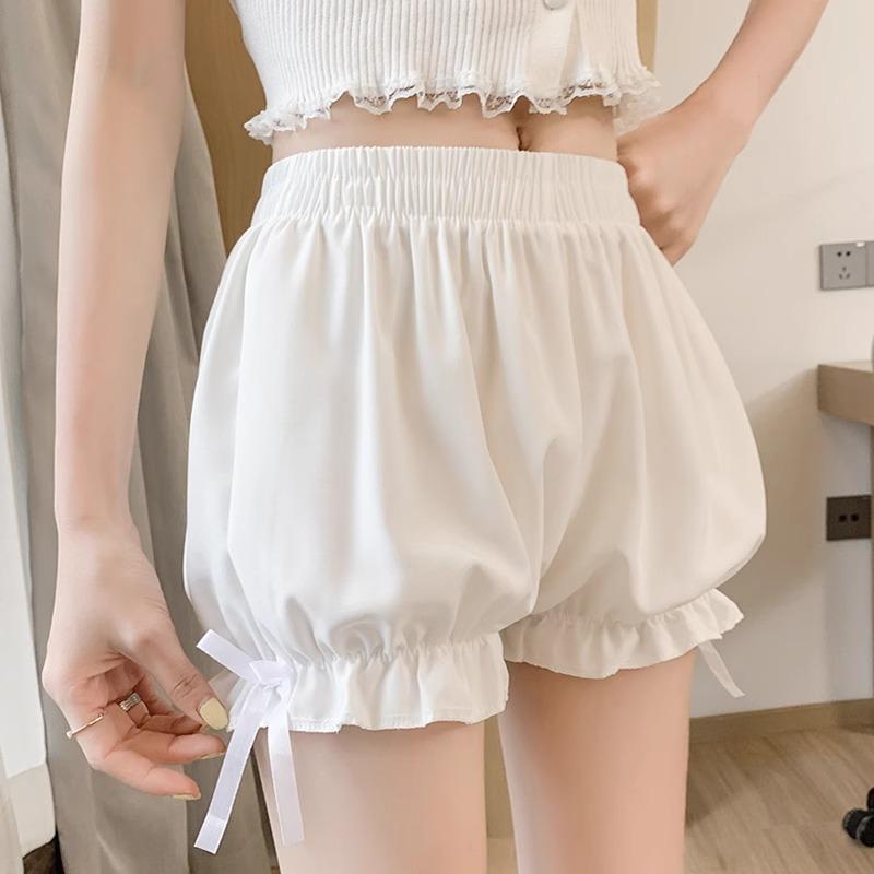 Quần Bí Ngô Cho Nữ, Quần Đùi An Toàn JK Mỏng Mùa Hè, Thiết Kế Chụp Đèn Có Thể Mặc Ngoài Trời Làm Quần Đáy, Thích Hợp Cho Chó Poodle Trắng 5