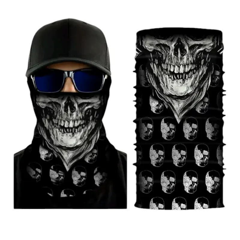 Masker Baff Polos dan Motif Multi Fungsi Yang - Mancing Katun Spandek 0