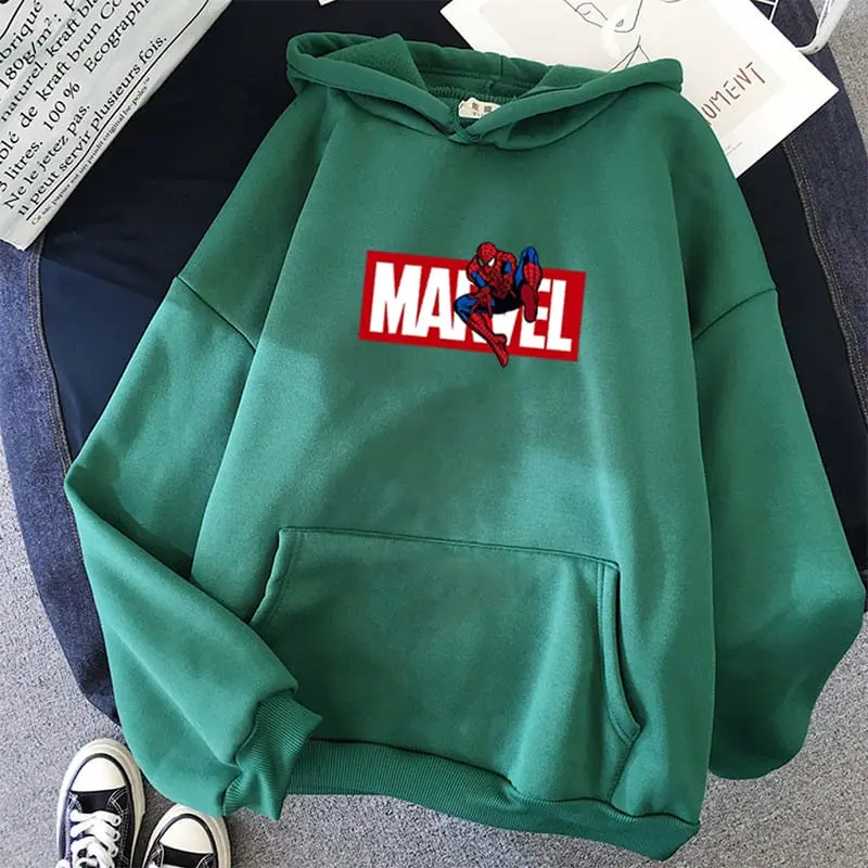 Hoodie Jaket Sweater Anak Kecil MARVEL Anak sd Smp Laki Laki Perempuan Cowok Cewek Pria Wanita Anime Waifu Kartun Jepang Bahan Impor Korea Murah Usia 3 4 5 6 7 8 9 10 11 12 13 14 15 16 TAHUN Detles Fashion Bulu Pakaian 2