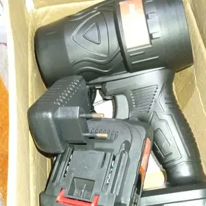 DECKER Mesin Blower Mini Portable Cordless Baterai 21V Jet Fan Turbo Blower Angin Blower Baterai Angin Kencang