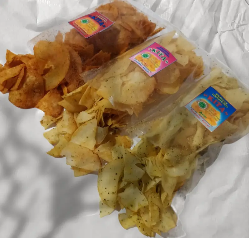 BUNDLING II KERIPIK KITA ISI 12 (DAPAT 12 BUNGKUS) 3