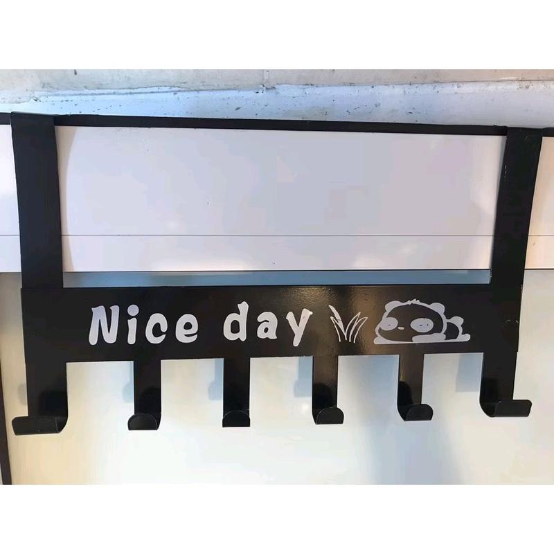 Nice Day - Giá Treo Đồ Đa Năng Kiểu Dáng Đẹp Gài cửa sau, Móc treo quần áo gắn sau cửa, treo đồ đa năng phòng ngủ, phòng bếp