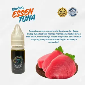 Bledeg Essen Tuna Super Amis Formula Premium 10ml Aroma Kuat untuk Semua Jenis Ikan Air Tawar Efektif di Kolam Harian Galatama dan Pancing Liar ES