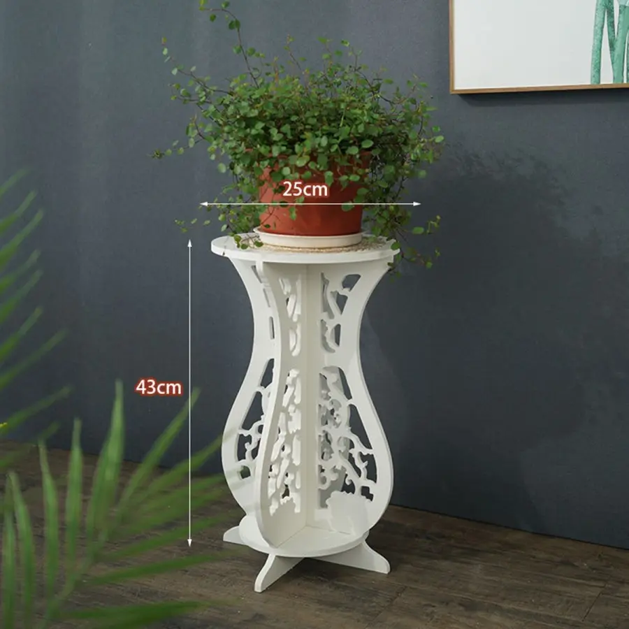S1025 KINBAR Meja Pot / Vas Bunga Bahan WPC