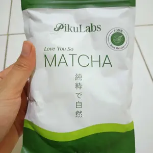 [OFFICIAL STORE] PikuLabs Pure Matcha Powder 100gr | 100% Pure, No Additives
