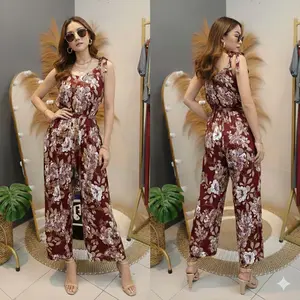 LONG JUMPSUIT TROPICAL JT010/JT011/JT012/JT013/JT014 JUMSUIT BALI / JAMSUIT PANJANG