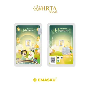 EMASKU Moment 0.25 gr, Idul Fitri, Selamat Lebaran, Halal Bi Halal