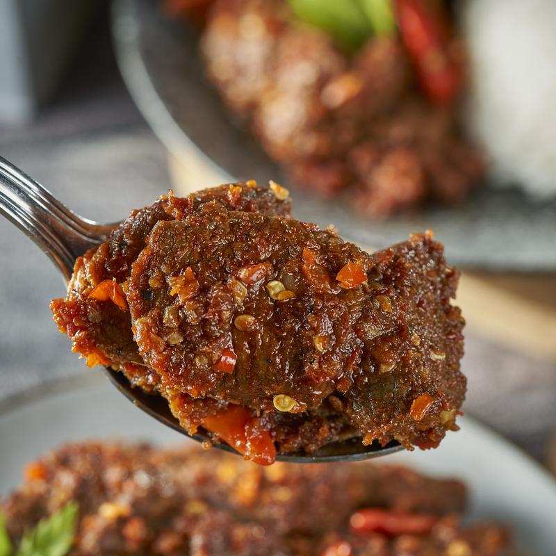 [ BELI 5 GRATIS 3 ] MERCON MERAH PUTIH - SET SEMINGGU SATSET 7 PACK ALL BEST SELLER LAUK SIAP SAJI | Ayam Betutu, Daging Pedas Sapi, Cakalang Cumi Rendang + GRATIS MIE MERCON CAKALANG 1