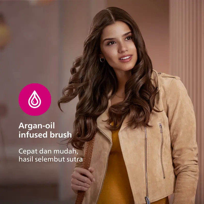 Philips | Airstyler 3000 | Catokan Curly | Styling Mudah 5 Menit Rambut Indah Terlindungi | 3 Aksesoris | BHA301/00 2