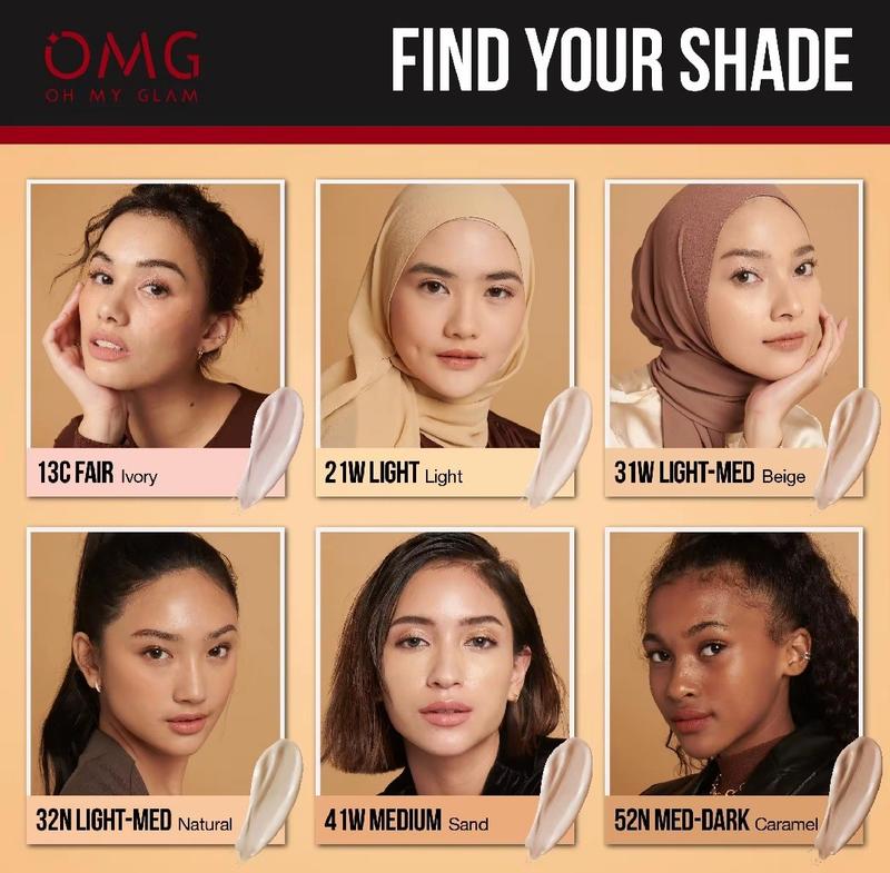 Product Introduction of OMG Coverlast Liquid foundation SPF 20 PA++ 20 ml / Alas bedak / oil control Long lasting BPOM 3