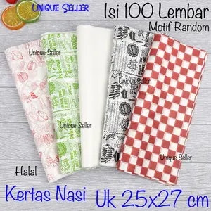 Kertas Nasi 25x27 cm isi 100 lembar / Kertas Nasi KFC 25x27 cm isi 100 lembar / MG Paper 25x27 cm isi 100 / Kertas Nasi Putih 25 x 27 Putih / Kertas MG paper Putih 25x27 isi 100 / Kertas Nasi MG Paper 25 x 27 cm isi 100/EpiqueSeller