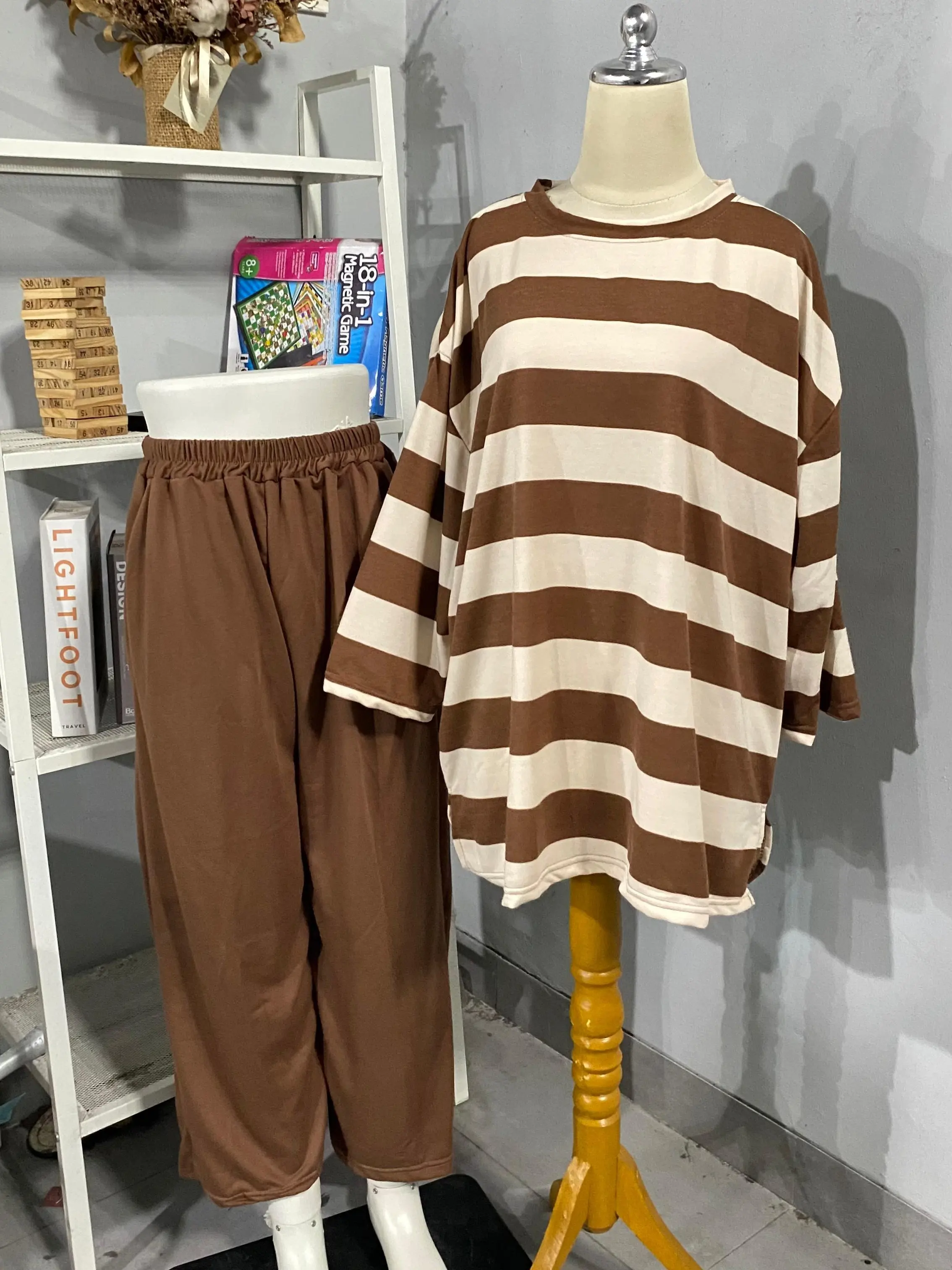 SETELAN WANITA SALUR JUMBO BABYTERRY OVERSIZE TERBARU TERLARIS TRANDING