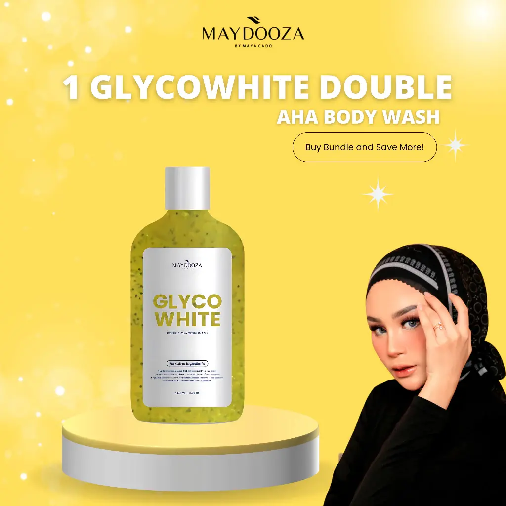Maydooza - Body Wash Glycowhite Double AHA with Hydrolized Collagen