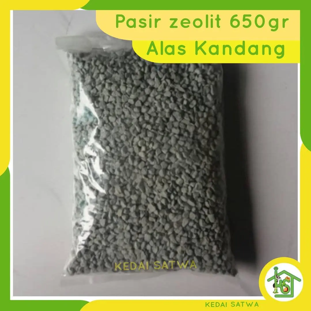 Pasir Zeolit alas sugar glider dan hamster dan hewan lainnya