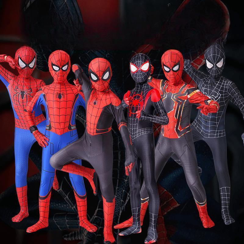 Áo Liền Quần Người Nhện, Quà Tặng Trẻ Em, Áo Liền Quần Người Nhện Cực Kỳ, Đồ Chơi Bé Trai, Bộ Đồ Người Nhện Bé Trai, Trang Phục Cos, Bộ Đồ Chiến Đấu Co Giãn