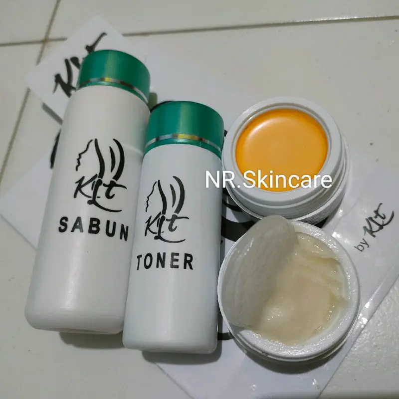 KLT Hijau Super Original 5D Efektif mencerahkan Pencerah Wajah 1