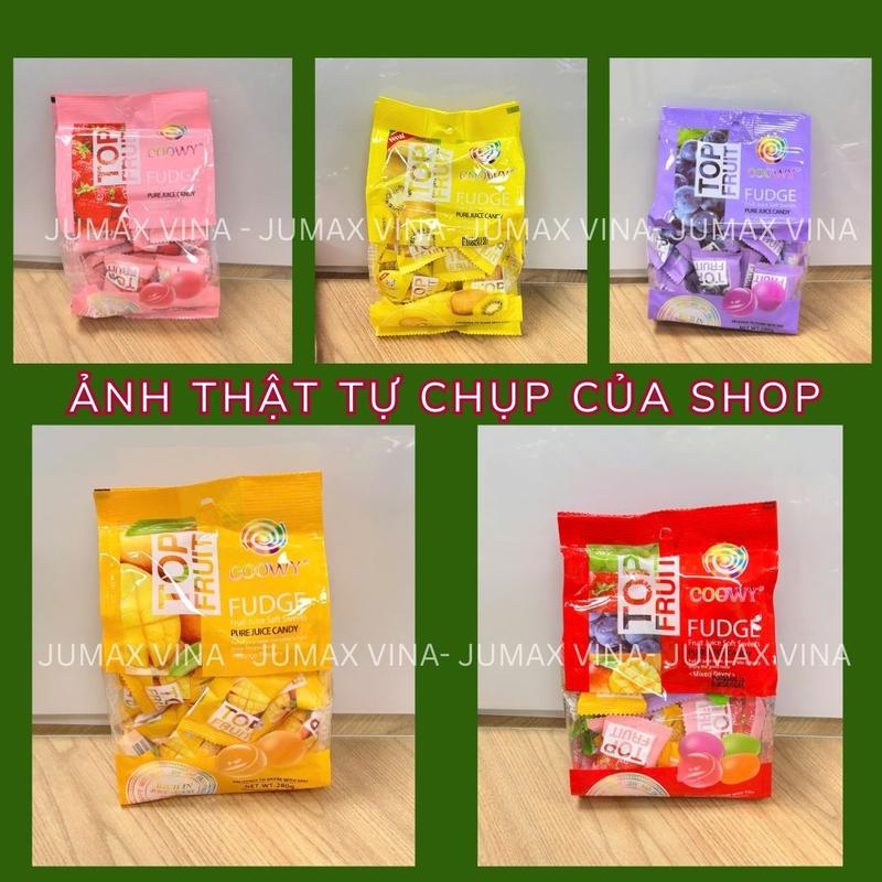 Kẹo dẻo trái cây Coowy TOP FRUIT COOWY xoài, hỗn hợp 280g 1