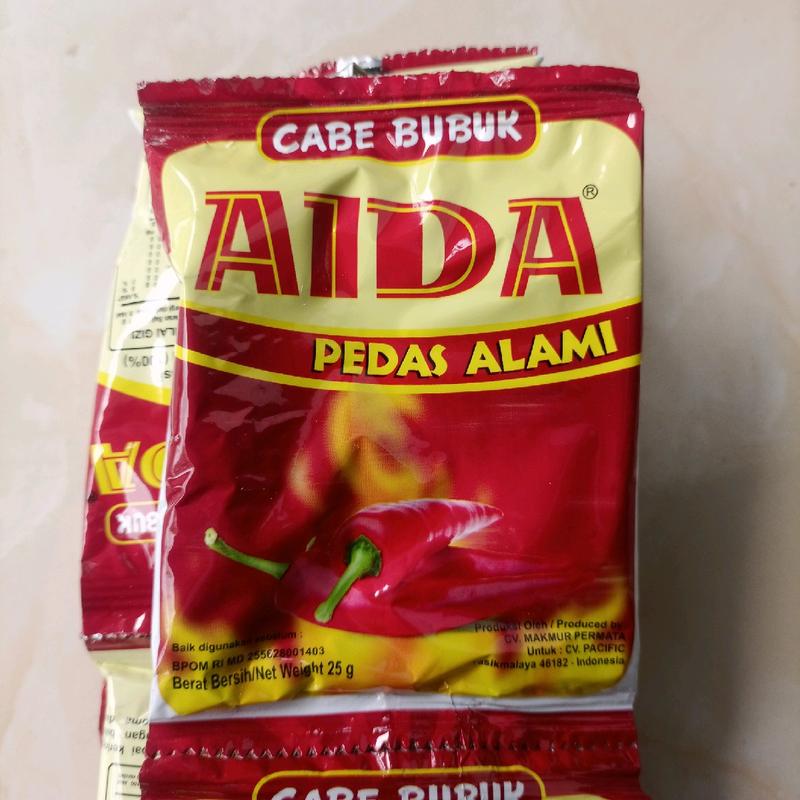 Cabe Bubuk AIDA / Cabai Kering Bubuk 25 gram 0