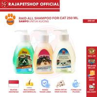 Gambar RAID ALL SHAMPOO FOR CAT 250 ML – SAMPO UNTUK KUCING - RAID ALL FLEAS AND MITES SHAMPOO FOR CAT 250 ML dari Rajapetshop Official Kota Surabaya 1 Tokopedia