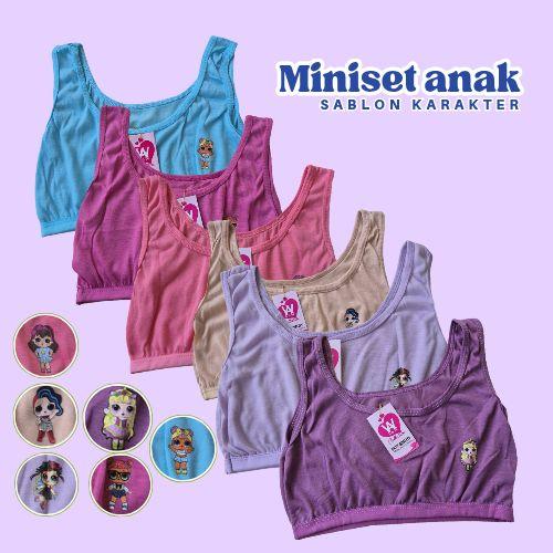 ISI 3PCS/MINISET MOTIF ANAK REMAJA SD/SMP BRA MINISET REMAJA FASHION KEKINIAN Perempuan Cantik