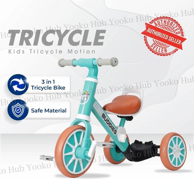 Product Introduction of YOOKO Bike For Kids 2 Year Old - 2 in 1 Toddler Balance Bike 2 3 4 Year Old,Lightweight Tricycle 18