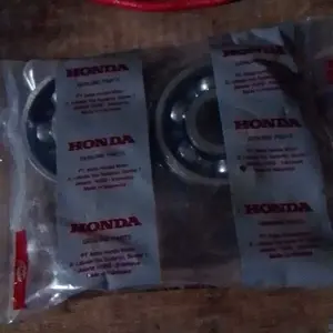 paket 2 buah bearing Honda 6301 roda depan Honda Supra x lama Supra 100 Supra fit lama grand Astrea prima lagenda CBR gl pro gl max Tiger Versa CB 100 motor