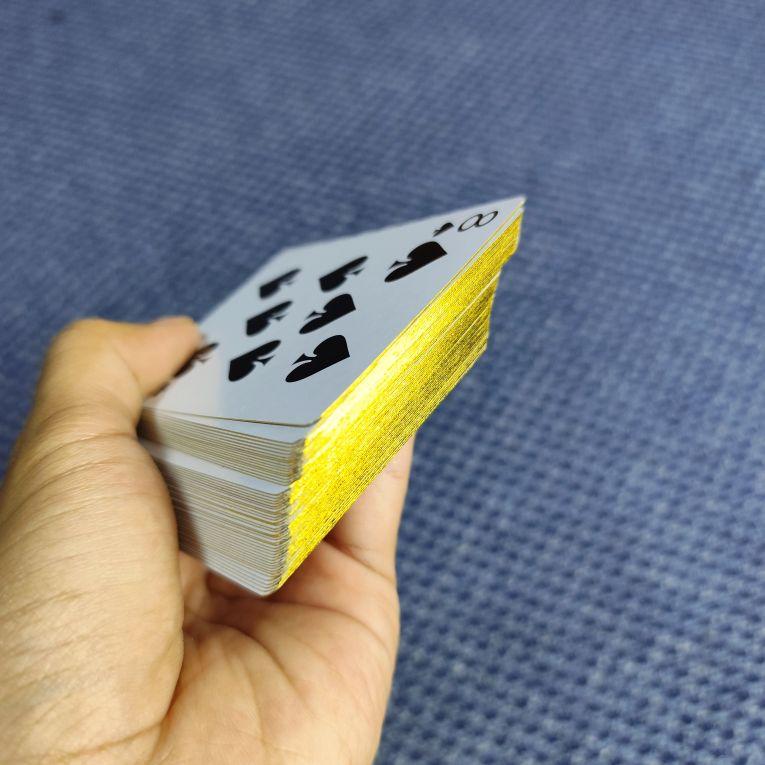 AMANDA APC-128 Gold Egde Kartu Remi Poker Pinggir Emas ORIGINAL