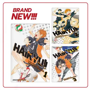 Komik Manga Haikyuu!! Vol. 1-45 by Haruichi Furudate Bahasa Indonesia / Bahasa English
